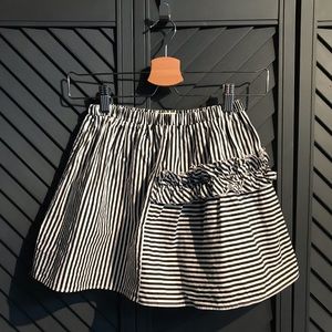 Bundle 2 for $15 GUC poplin cotton striped skirt
